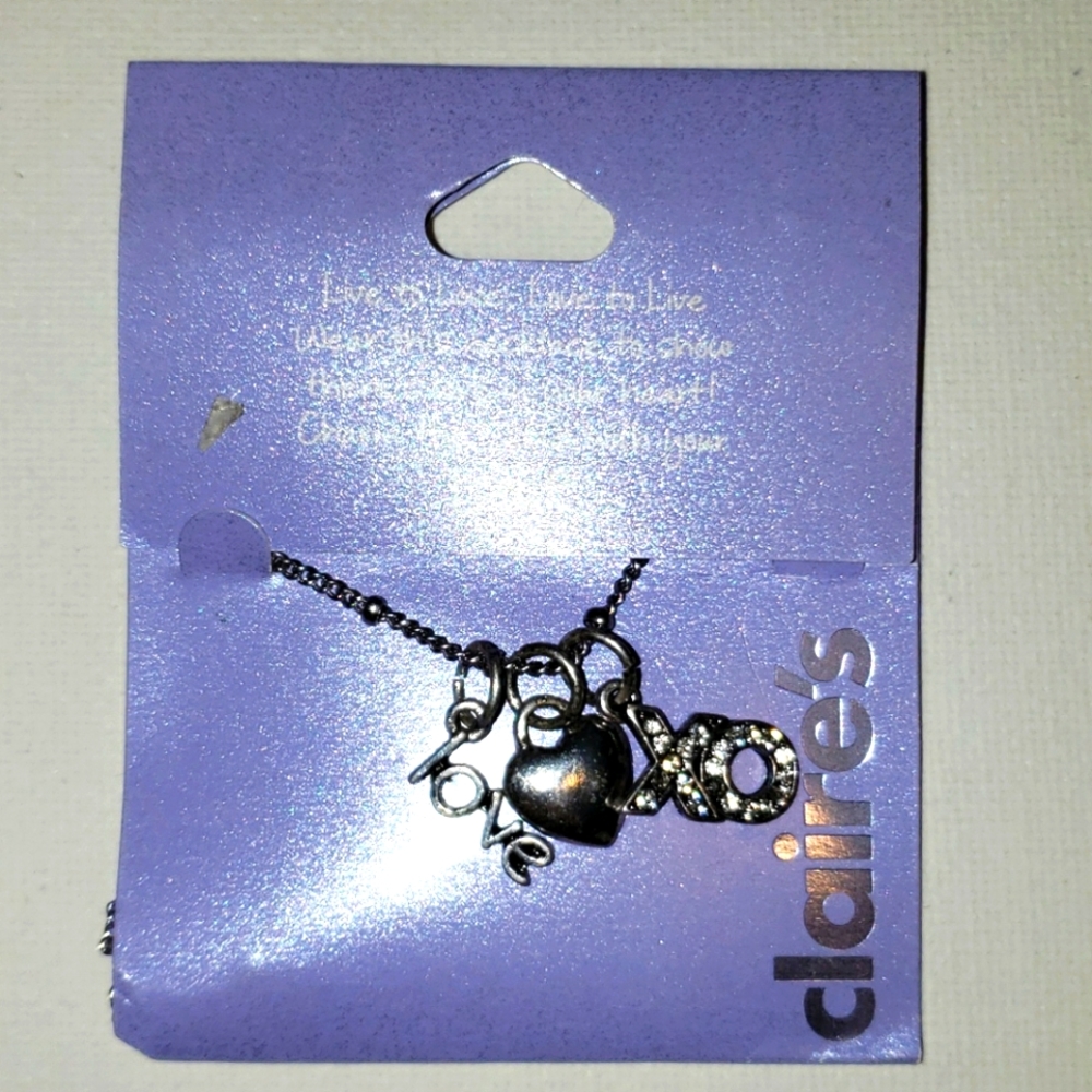 Claire's love necklace